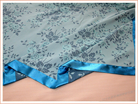 百媚生(shēng) 野蠶絲提花(huā)床單 